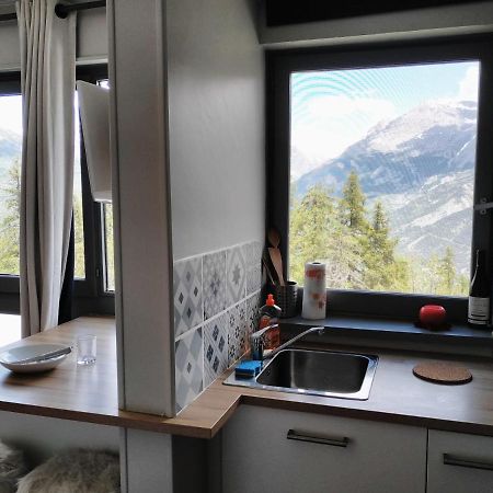 Studio Fonctionnel 16M2 Avec Vue Panoramique Puy-Saint-Vincent Kültér fotó